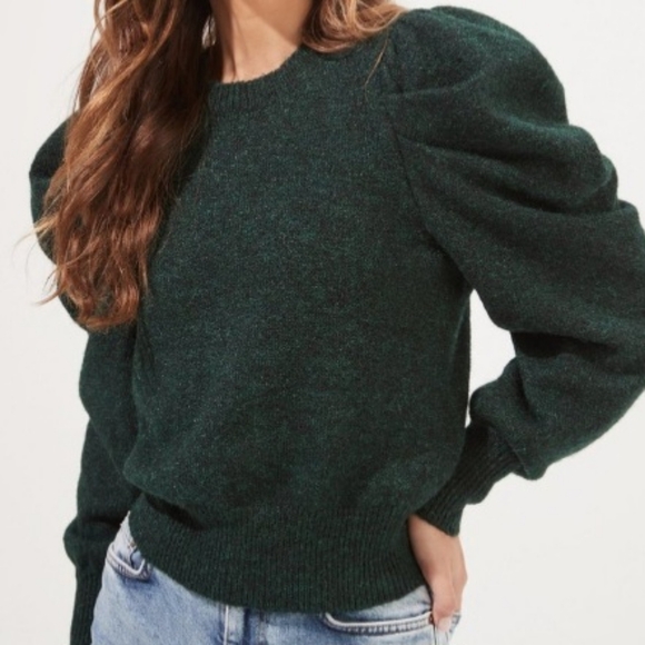 ASTR deep green "Nicola" sweater - Picture 1 of 9